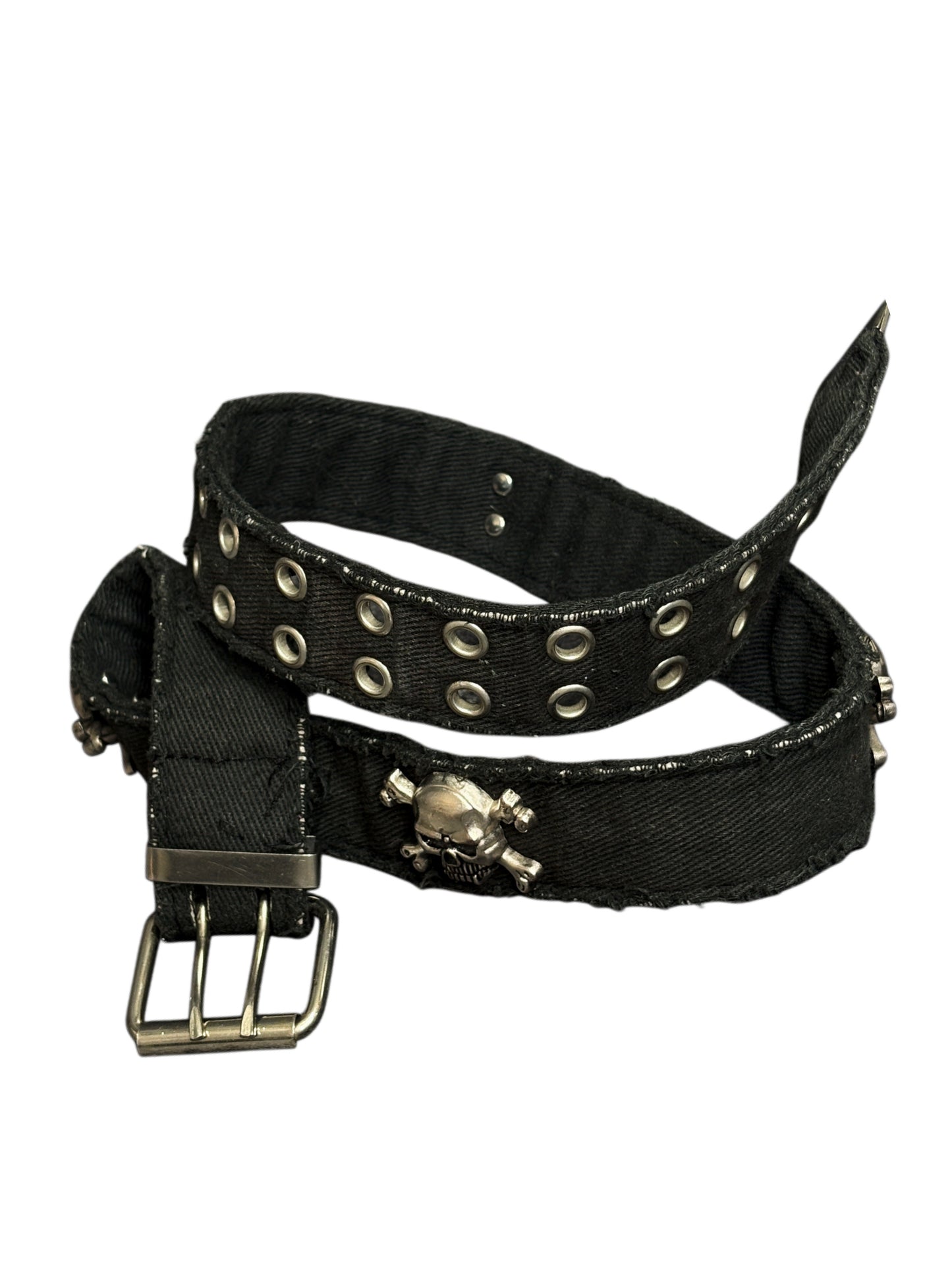 2000s Mini Skuls Belt Pasek