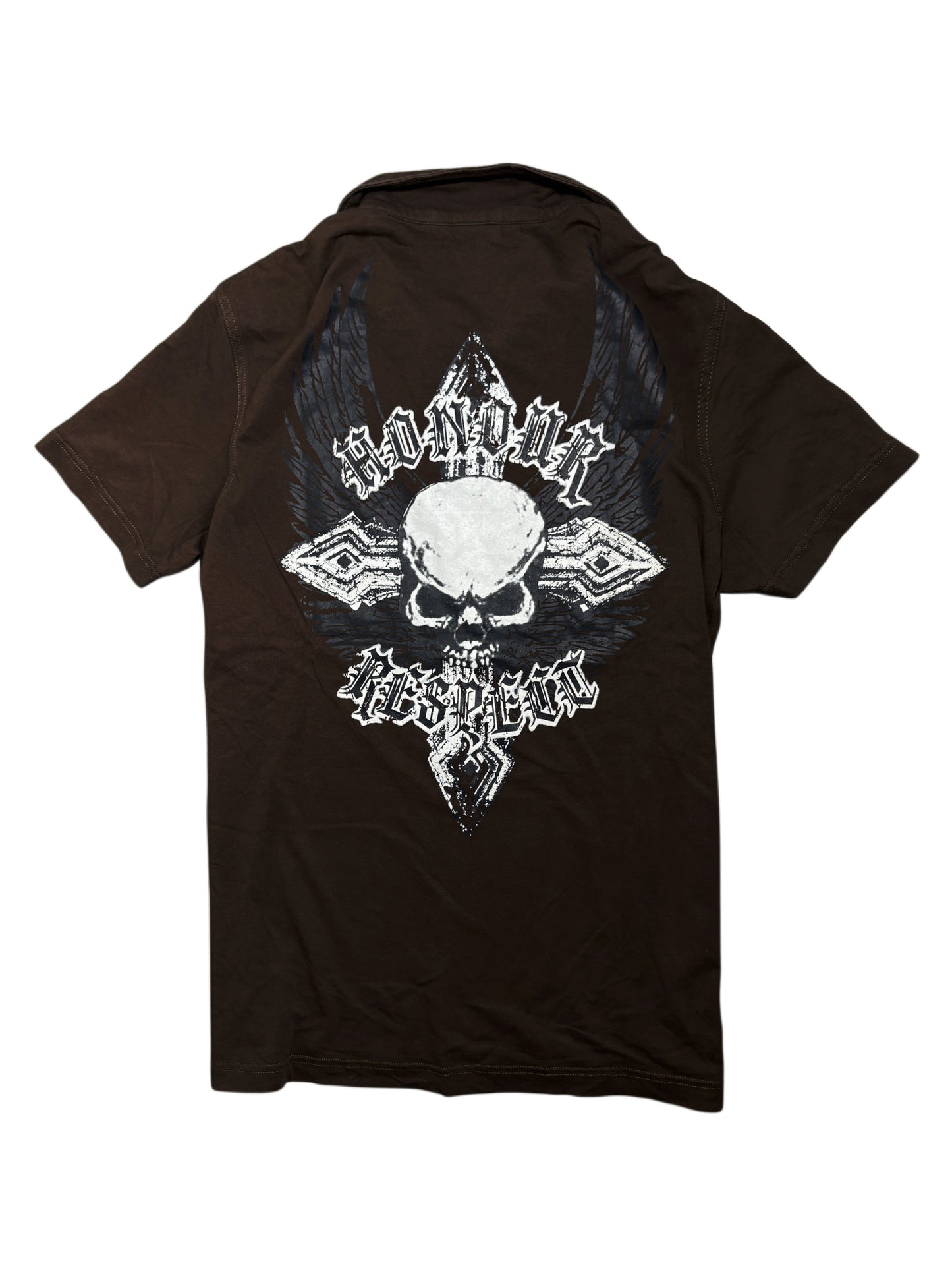 Much More Skull Polo T-shirt