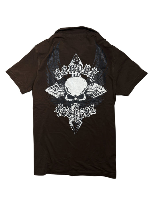 Much More Skull Polo T-shirt