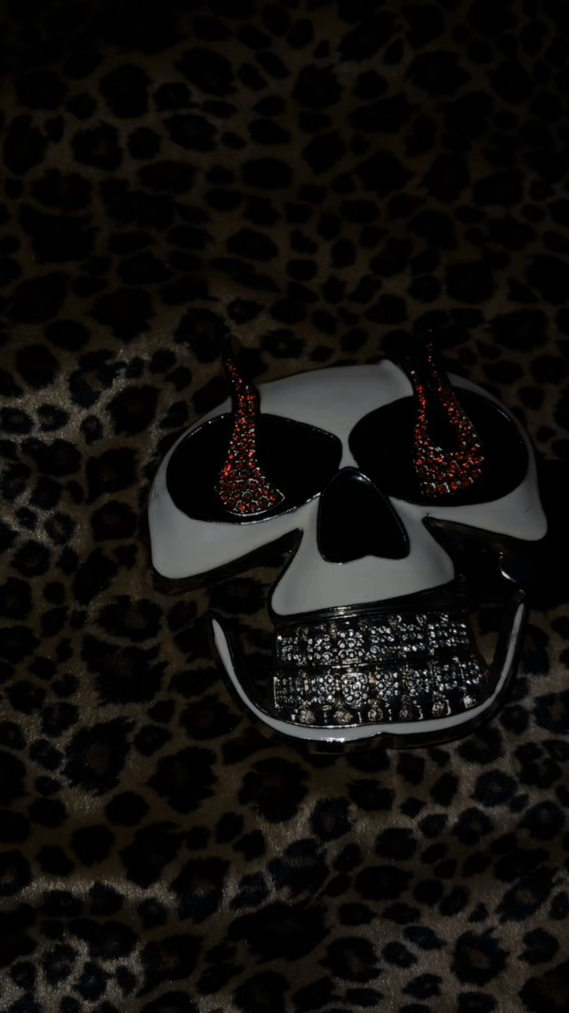 2000 Skull Belt Pasek