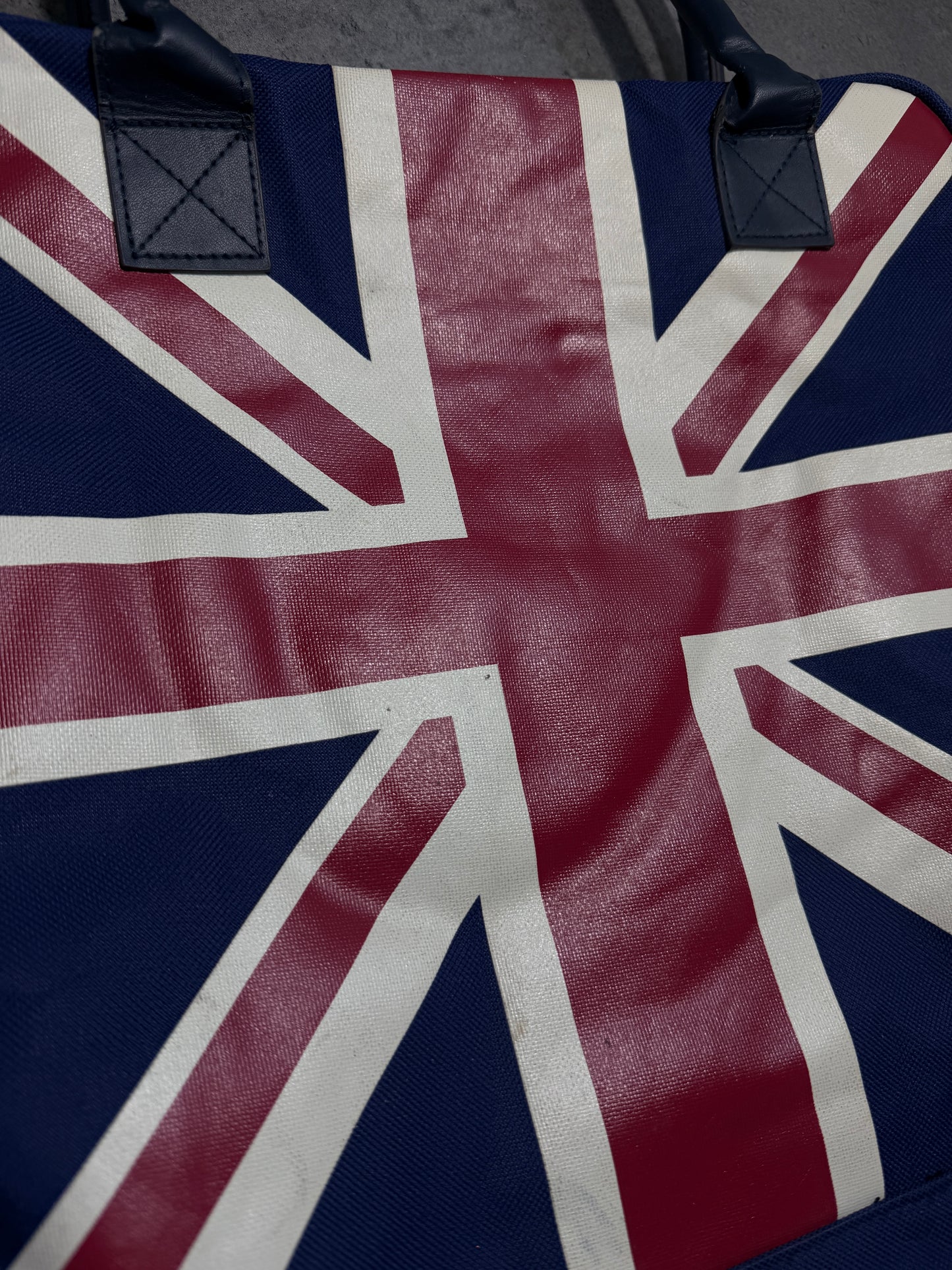 UK Flag Navy Bag