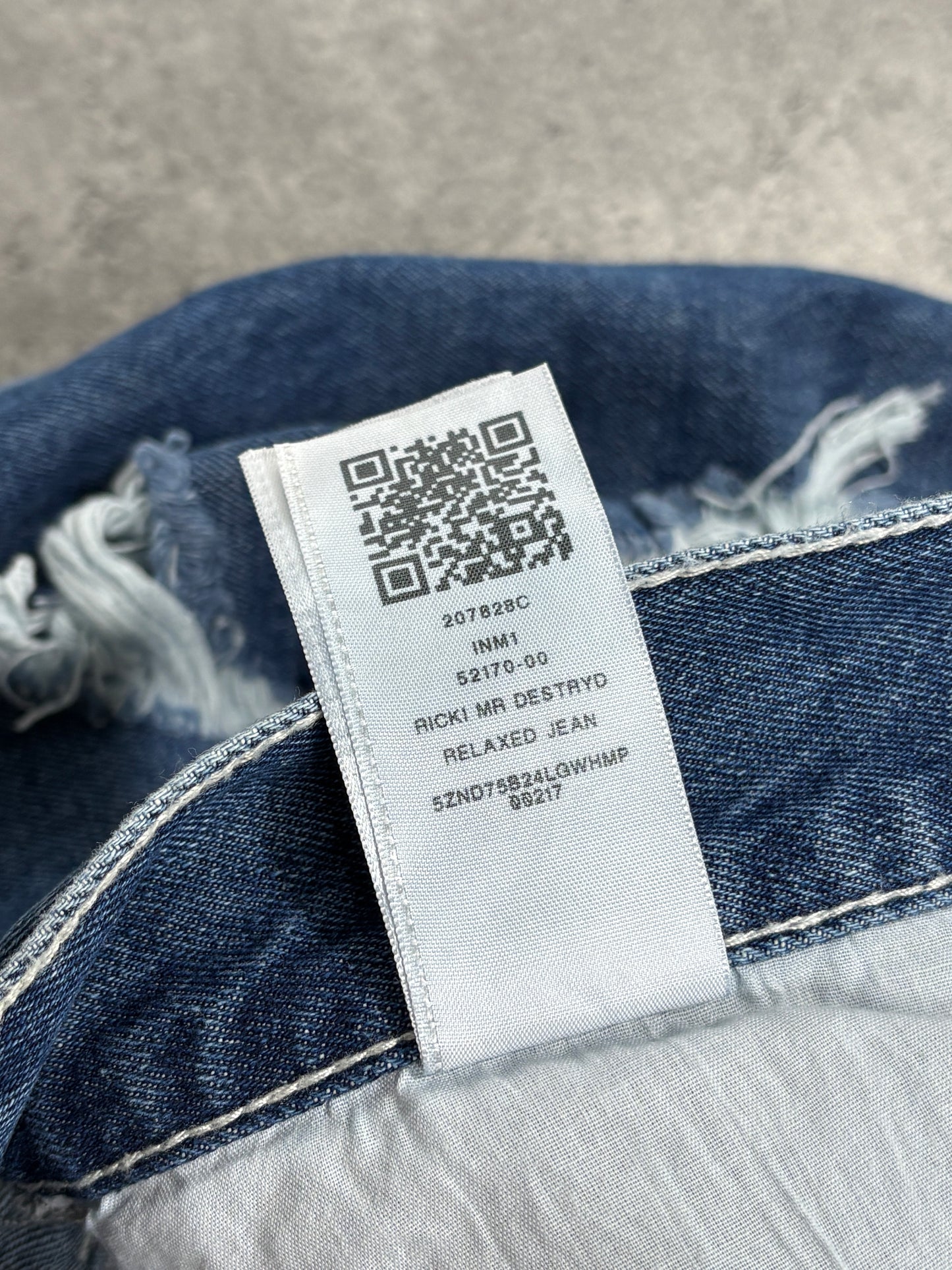 True Religion distressed jeans