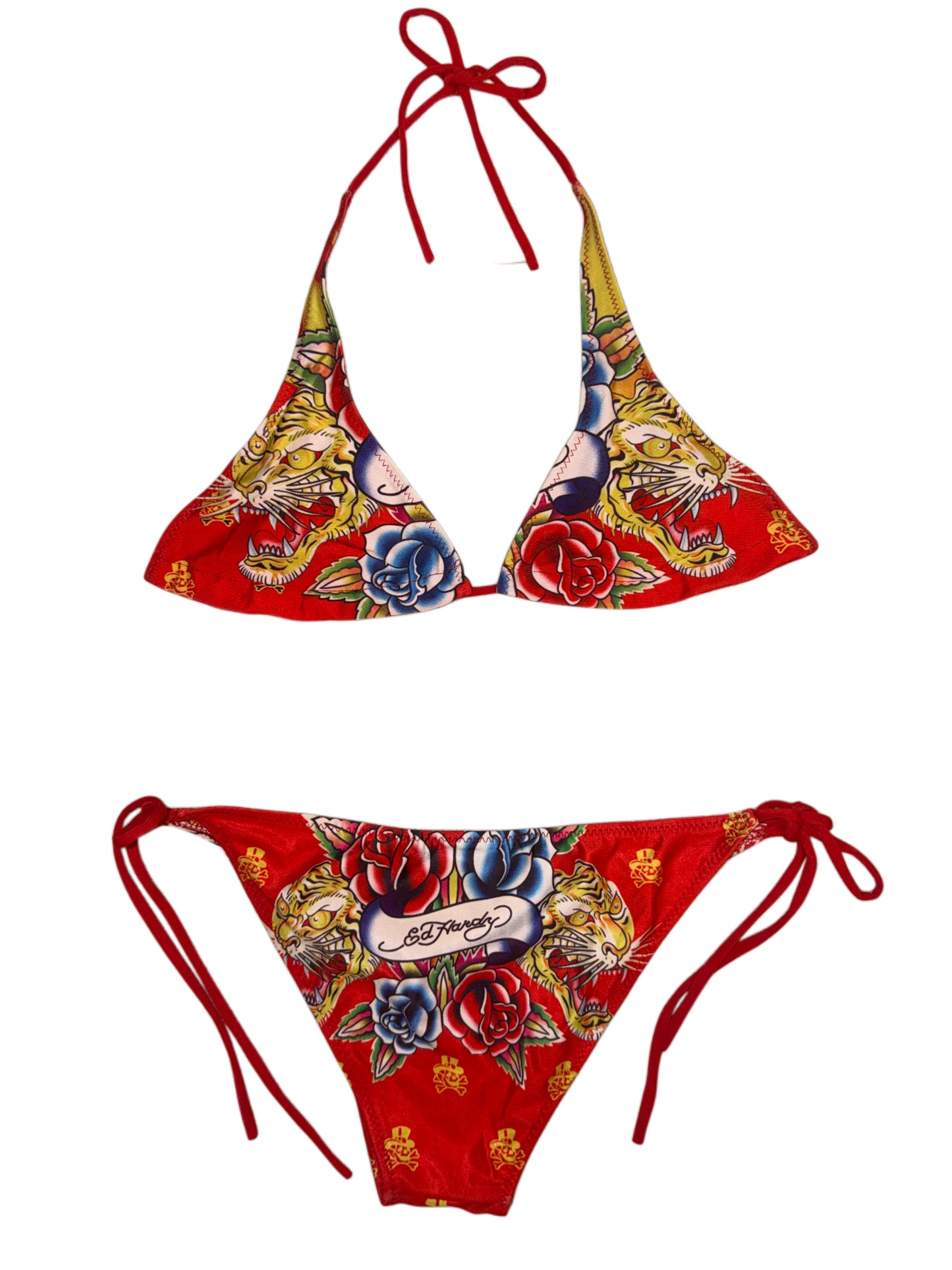 2000s EdHardy Bikini Set