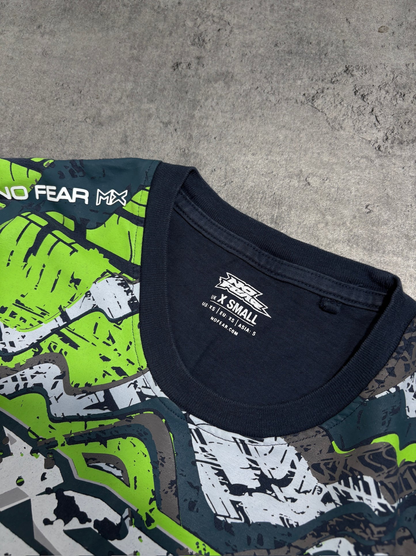 2000s No Fear Skull T-shirt