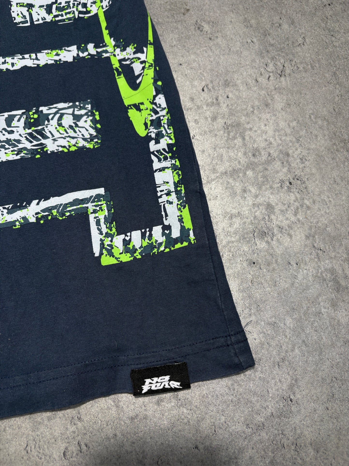 2000s No Fear Skull T-shirt