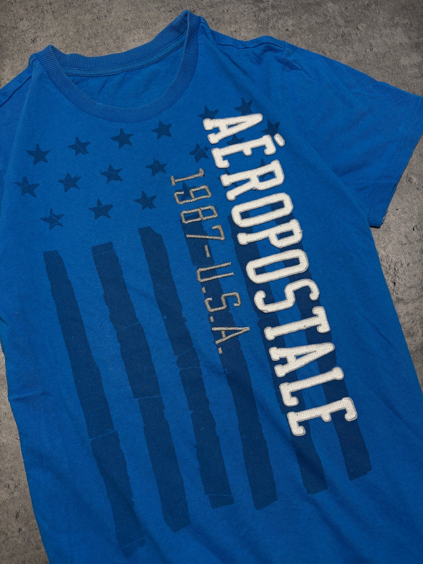 2000s Aeropostale Usa Flag T-shirt