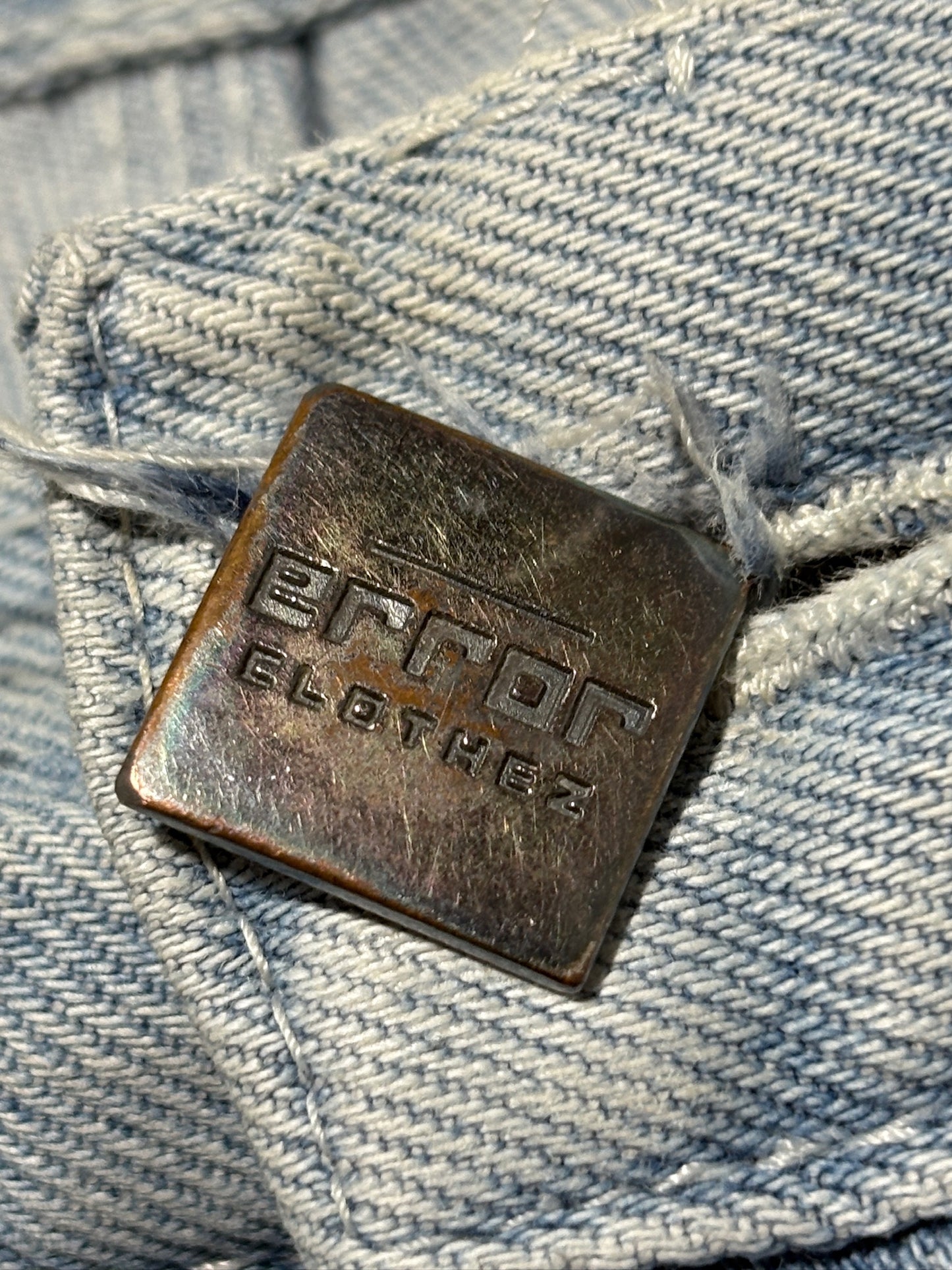 2000s Error Jeans Jorts
