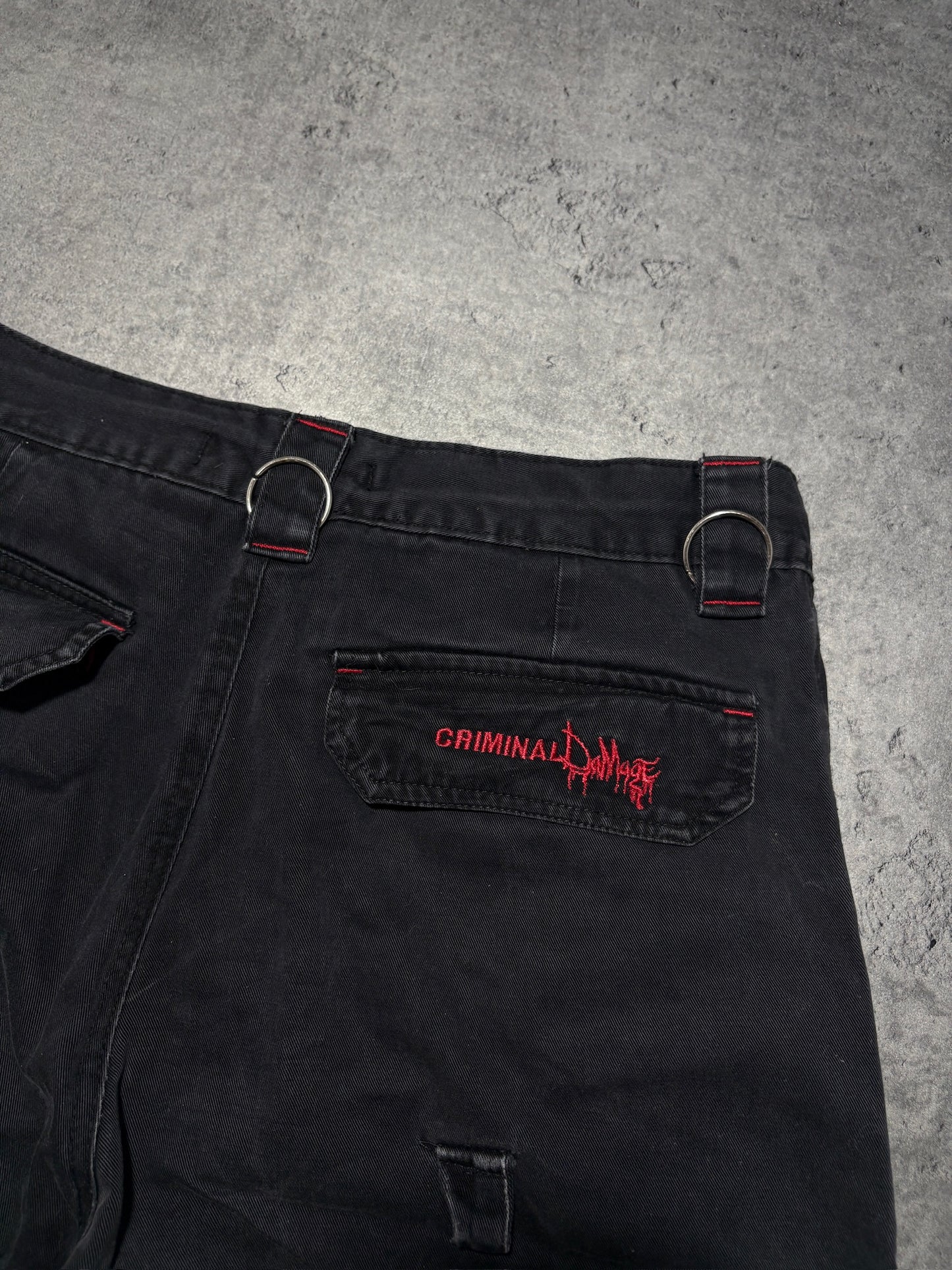2000s Criminal Damage Alternative Shorts