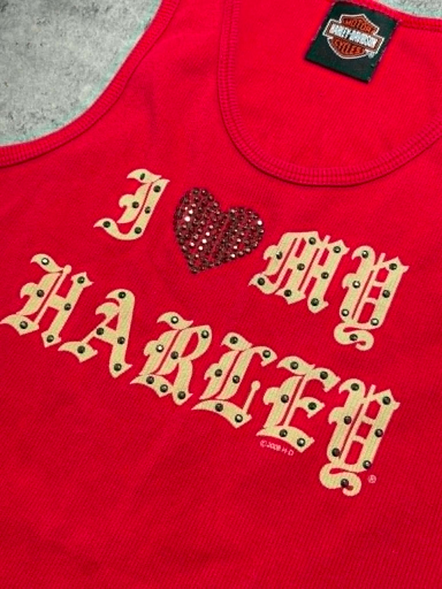 2000s Harley Davidson Women Tank Top